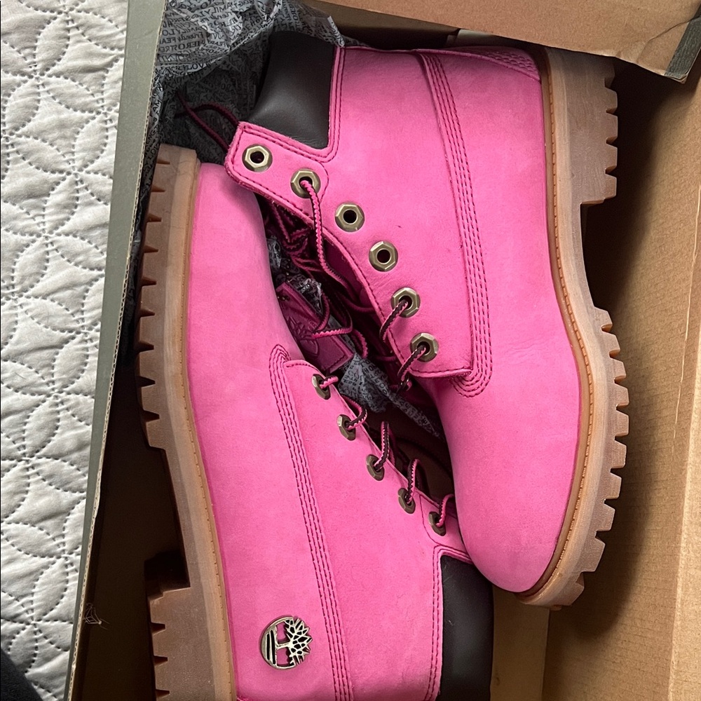 Timberland Junior's Dark Green Shoe Box